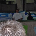 Jefe del departamento de informática dando palabras de la inauguración