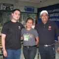 Organizadores apoyando a Firefox