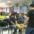 Skatox preparando su ponencia