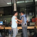 Ghostbar llegando al evento