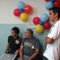 Los demas ponentes: Miguel, Manuel y Pedro