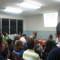 Pedro y su presentación sobre GIMP