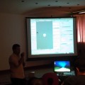 Xavier y su ponencia de realidad aumentada