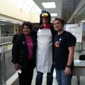 Con Richzendy y la profesora Alicia