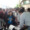 Entrega de licencias por parte del Prof. Giancarlo Colmenares