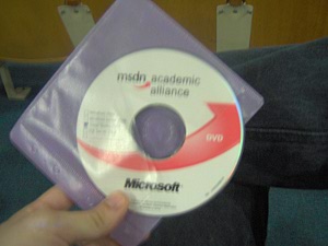 Mi dvd de visual studio