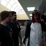 Richzendy disfrazado de pinguino