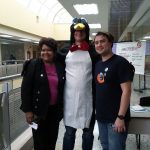 Con Richzendy y la profesora Alicia