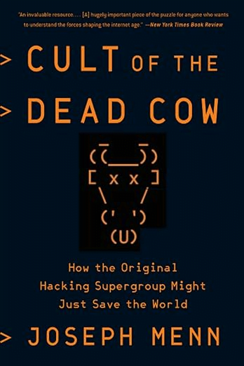 Portada del libro de Cult of the dead Cow