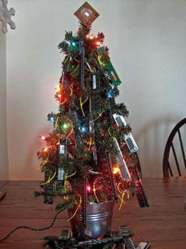 Arbol de navidad geek