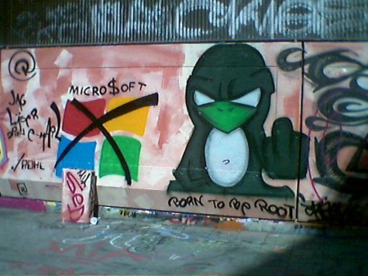 Graffiti Linux